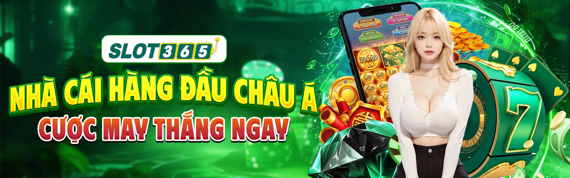 SLOT365 Cổng Game Nổ Hũ Đổi Thưởng Hàng Đầu Châu Á