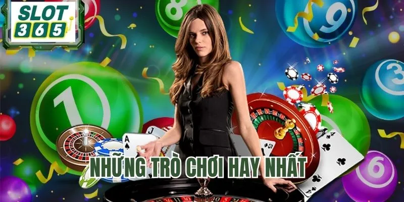 Những trò chơi hấp dẫn và thưởng lớn